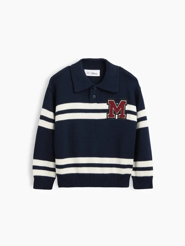 Βρεφικό & Νηπιακό Κολεγιακό Polo Πουλόβερ Gap — Disney Mickey classic