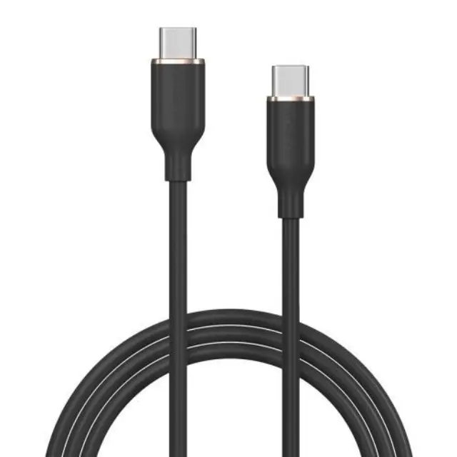 Καλώδιο Σύνδεσης USB 2.0 Devia EC632 USB C σε USB C PD 60W 1.2m Jelly Μαύρο N63891