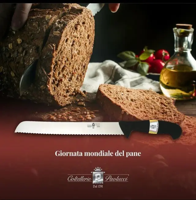 Μαχαίρι ψωμιού paolucci coltellerie Ιταλίας 660 21cm 2