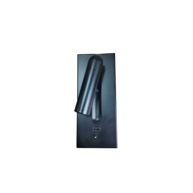 Μαύρη Χωνευτή Απλίκα Ανάγνωσης LED USB 3000K ARTE ILLUMINA PLANO 3W Μαύρο