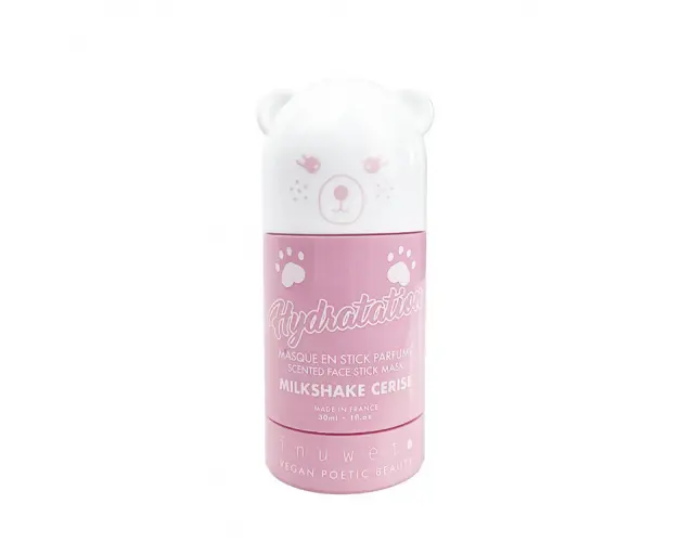 INUWET CHERRY MILKSHAKE DREAM STICK MOISTURIZING CLAY FACE MASK 30ML 2