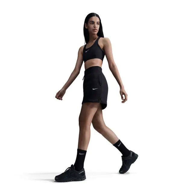 Nike Swoosh Medium Support Bra (DX6821-010) - Μαύρο 2
