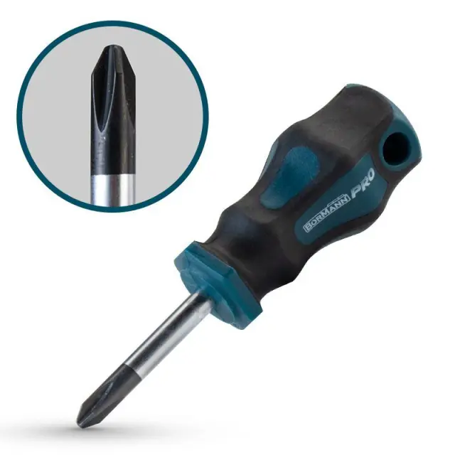Bormann Pro BHT7062 - Κατσαβίδι νάνος σταυρού PH 2x38mm S2 (046042)