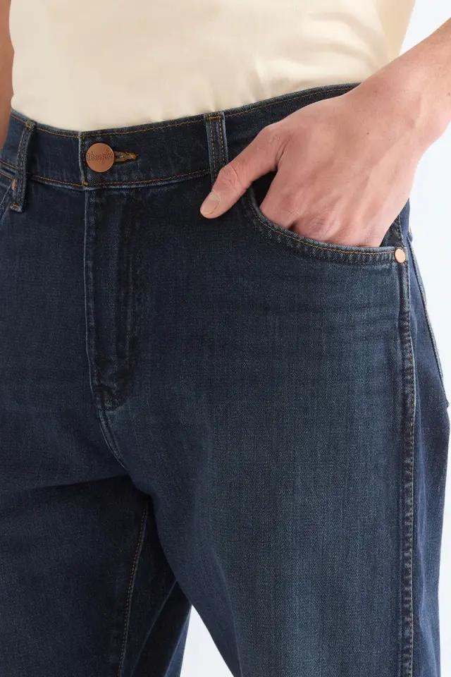 Wrangler Ανδρικό REDFORD MOONLIT Τζιν Παντελόνι – Dark Blue - 30W 32L 3