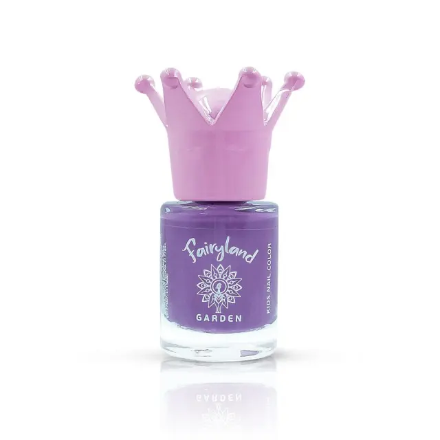 Garden of Panthenols Fairyland Nail Polish Purple Betty 3 Παιδικό Βερνίκι Νυχιών με Άρωμα Φράουλα, 7.5ml