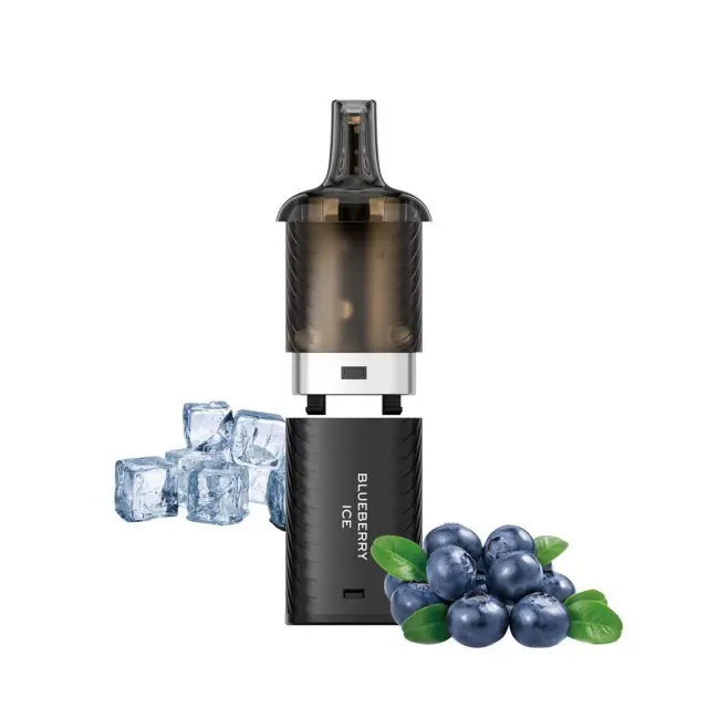 Vozol Vista Plug 20mg 2ml Prefilled Δεξαμενή + 10ml e liquid Blueberry Ice