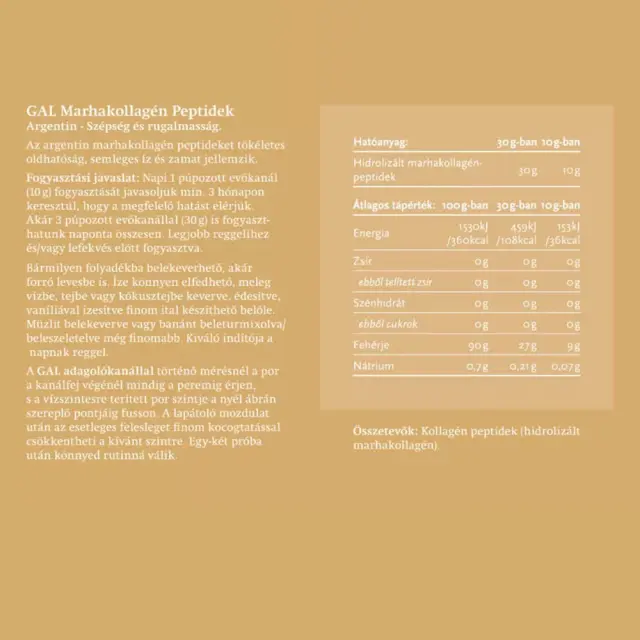 GAL Bovine Collagen Peptides Argentine 2