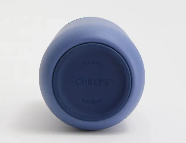Ποτήρι Θερμός Series 2 Chilly's με χωρητικότητα 340ml και διατήρηση θερμοκρασίας 4h ζεστό - Whale Blue 3