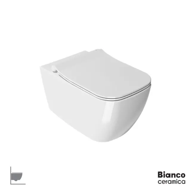 Λεκάνη Κρεμαστή MIZO 3616 51,5cm WHITE GLOSSY 2