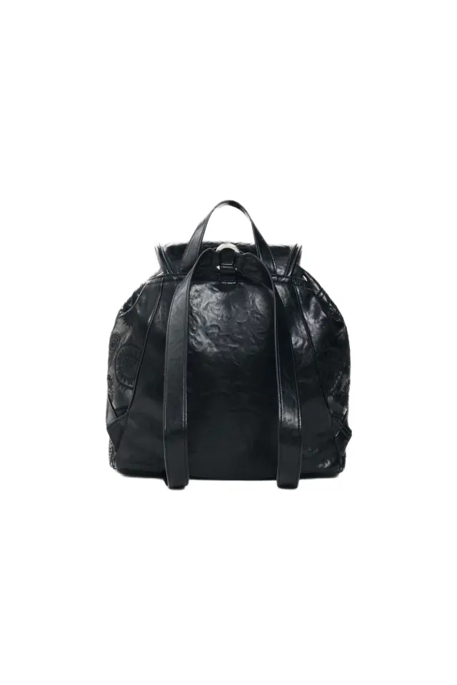 Desigual - Γυναικεία Τσάντα Πλάτης Siroco Tula Mini Straight 26WAKP06-2000 Μαύρο 2