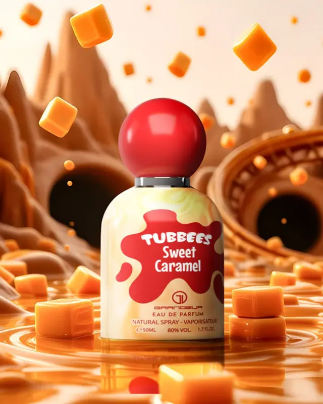 Grandeur Tubbees Sweet Caramel Eau de Parfum Unisex 50ml 2