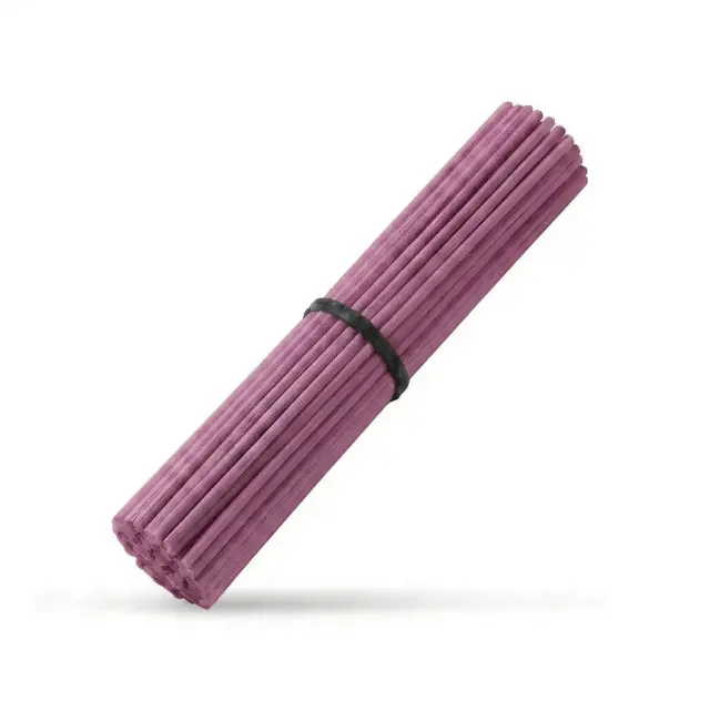Rattan diffuser στικ, λιλά, για αρωματιστές χώρου, 10 τεμ.