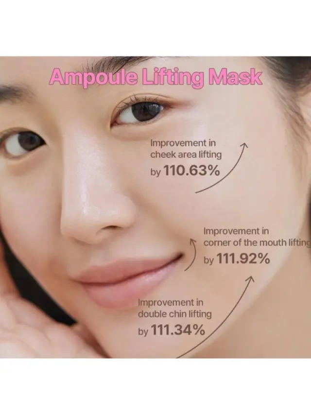 Mediheal Retinol Collagen Ampoule Lifting Mask -Μάσκα σύσφιξης και ανόρθωσης του οβαλ 3