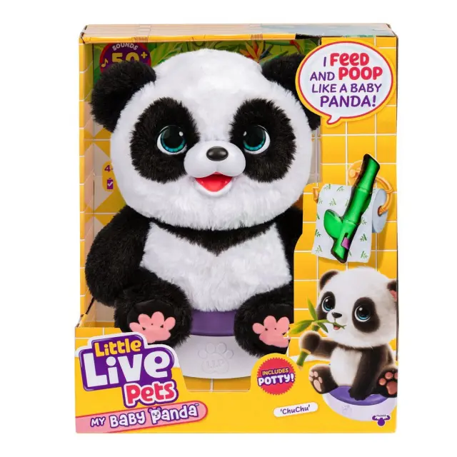 Διαδραστικό Λούτρινο - Little Live Pets My Baby Panda Αντα το Πάντα
