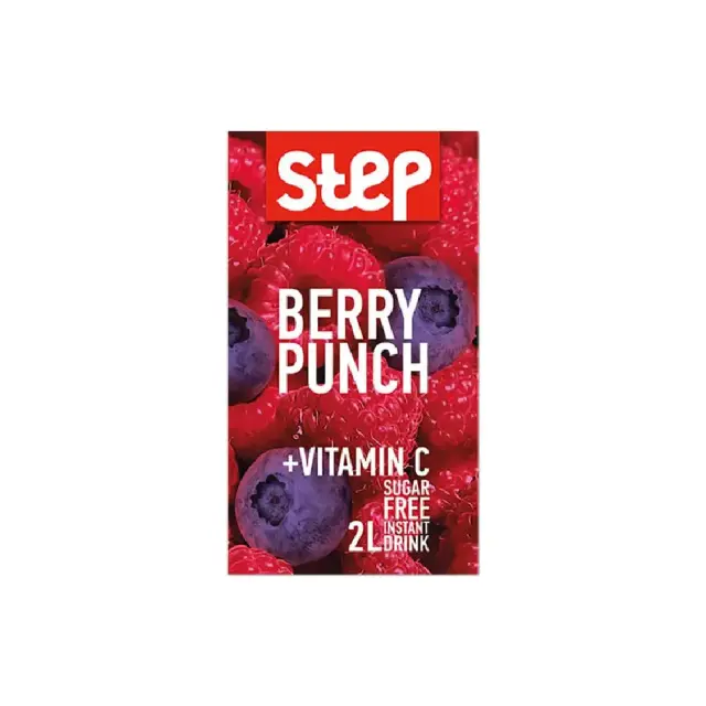 Step | Berry Punch Βιταμινούχο Στιγμιαίο Ρόφημα σε Σκόνη | 9gr