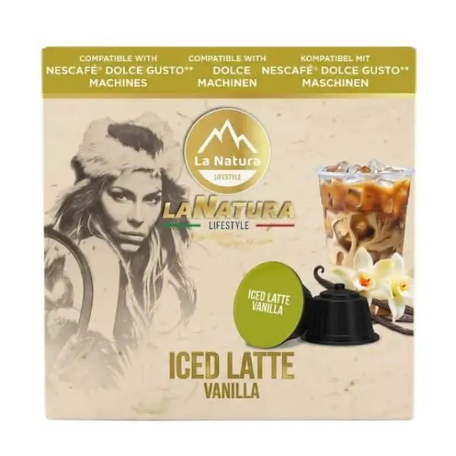 La Natura Lifesty Iced Latte Vanilla 16 τμχ | Dolce Gusto