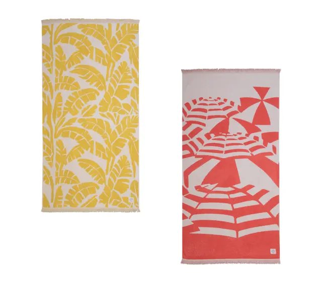 ΠΕΤΣΕΤΑ ΘΑΛΑΣΣΗΣ AMALFI 90X170 NEF-NEF HOMEWARE YELLOW 3
