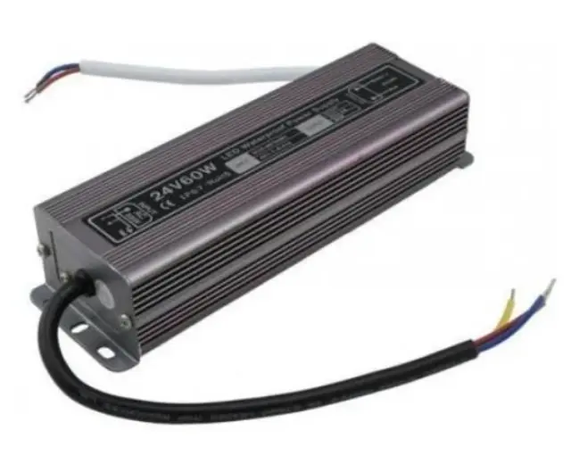 ΤΡΟΦΟΔΟΤΙΚΟ ΜΕΤΑΛΛΙΚΟ 12V DC 60W IP67 (147-70522) EUROLAMP