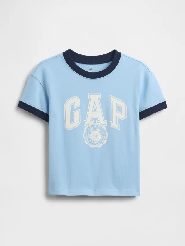 Βρεφικό & Νηπιακό Μπλουζάκι Logo Ringer navy uniform