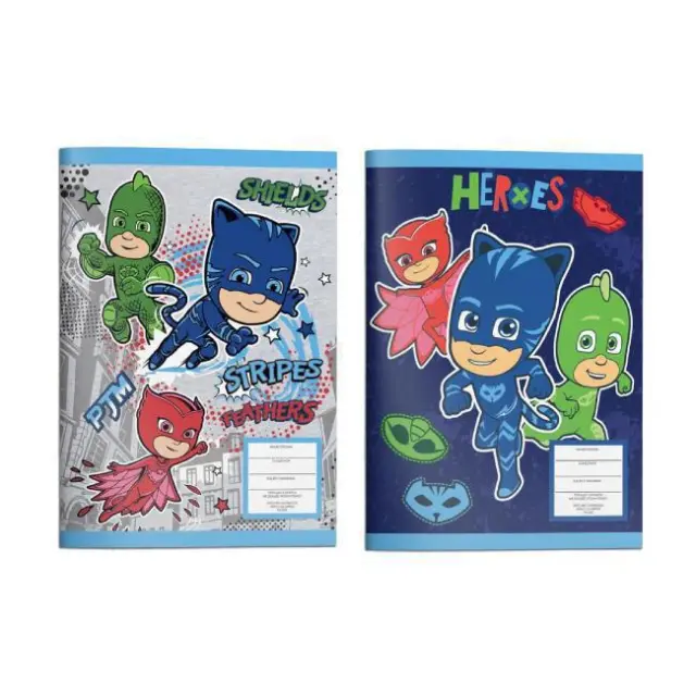 Diakakis Τετράδιο Καρφίτσα 17x25 40 φύλλα PJ Masks (000484280)