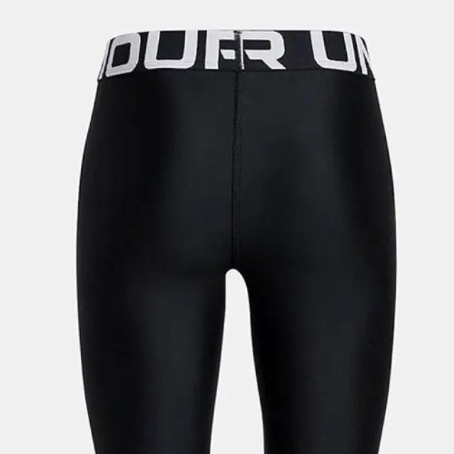 Under Armour Girl's HeatGear Legging Tight Μαύρο 1390069-001 (Under Armour) - Large 3