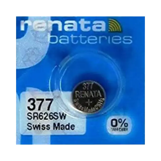 Μπαταρία Οξειδίου Αργύρου Renata Silver Oxide Battery 1.55V 377 (SR626SW)