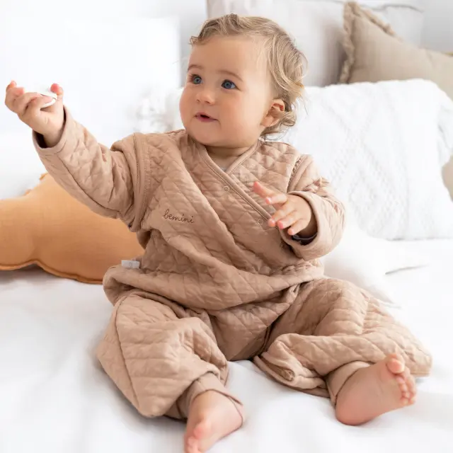 Bemini Magic Bag®1.5Tog Υπνόσακος Quilt Beige 4-12M. 4-12 μηνών
