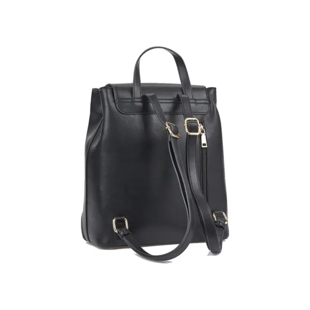 VERDE BACKPACK-ΣΑΚΙΔΙΟ ΠΛΑΤΗΣ 16-0008690 ΜΑΥΡΟ 3