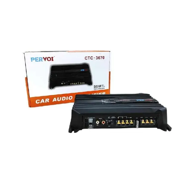 PerVoi Ενισχυτής ήχου αυτοκινήτου CTC-3670 500W - Car audio amplifier 014388