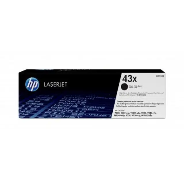 HP 43X Γνήσιο Toner Laser Εκτυπωτή Μαύρο High Yield 30000 Σελίδων C8543X