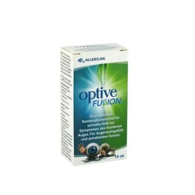 Allergan Optive Fusion Οφθαλμικές Σταγόνες με Υαλουρονικό Οξύ για Ξηροφθαλμία 3ml