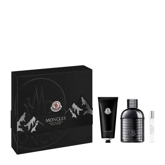 Moncler Homme Sunrise Ανδρικό Αρωματικό Σετ: Eau de Parfum 100ml + Shower Gel 100ml + Travel Size 7,5ml