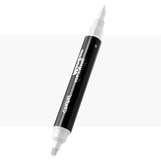 Ohuhu Acrylic Marker με Διπλή Μύτη 101 - White (OHUHU)