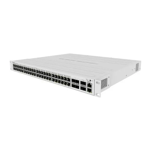 MikroTik Managed Switch L2 PoE+ 48-Port Gigabit 6-Port SFP (CRS354-48P-4S+2Q+RM)