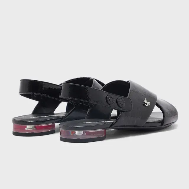 Σανδάλι Calvin Klein YW0YW00014-BDS Μαύρο - 37 3