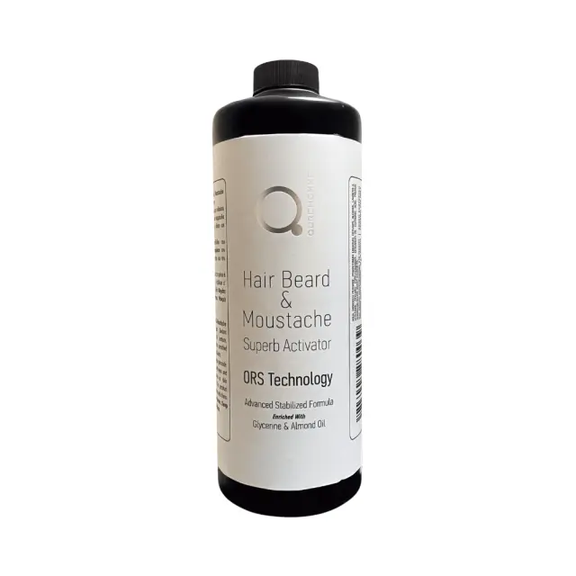 Hair Beard and Mustache Activator 500ml by QureHomme - Ενεργοποιητής Βαφής
