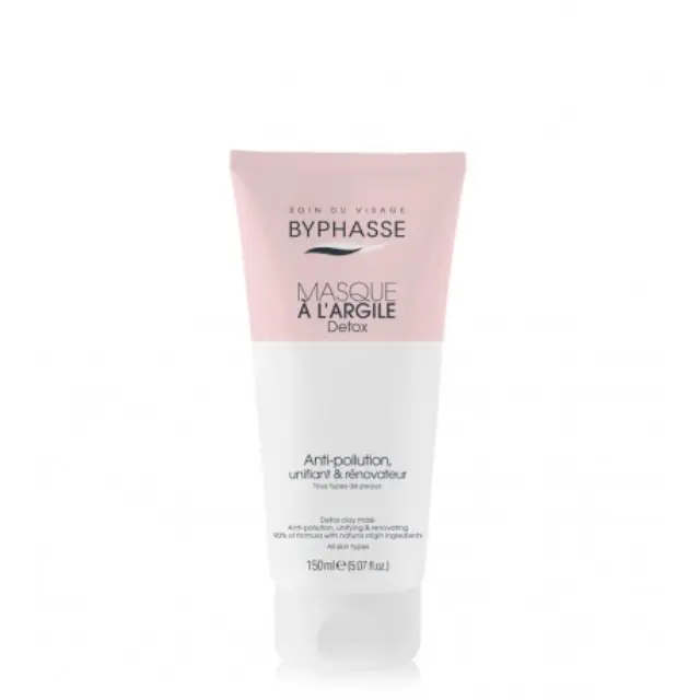 BYPHASSE DETOX ΑΝΤΙΟΞΕΙΔΩΤΙΚΗ ΜΑΣΚΑ ΠΡΟΣΩΠΟΥ ΜΕ ΑΡΓΙΛΟ 150ML