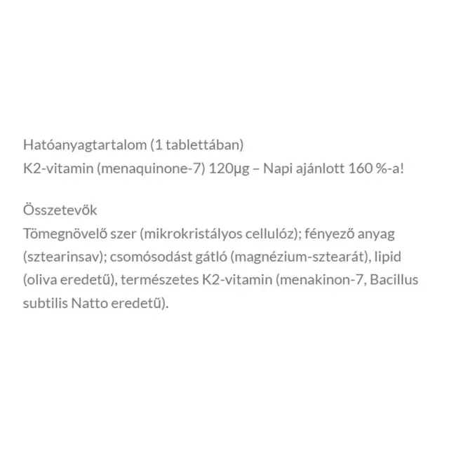 JutaVit Vitamin K2 120 mcg 2
