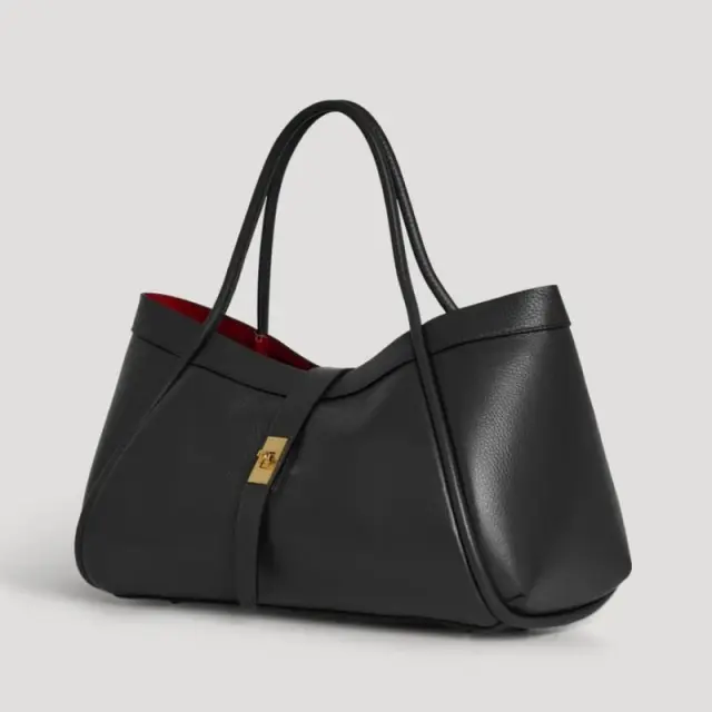 Τσάντα Borsa Mayfair in Pelle Togo Nera MA-DO-NE Μαύρο - ONESIZE 2