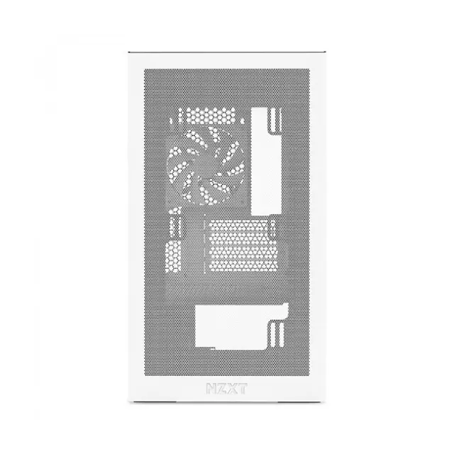 NZXT PC Case H3 Flow Micro Tower White (CC-H31FW-01) 3