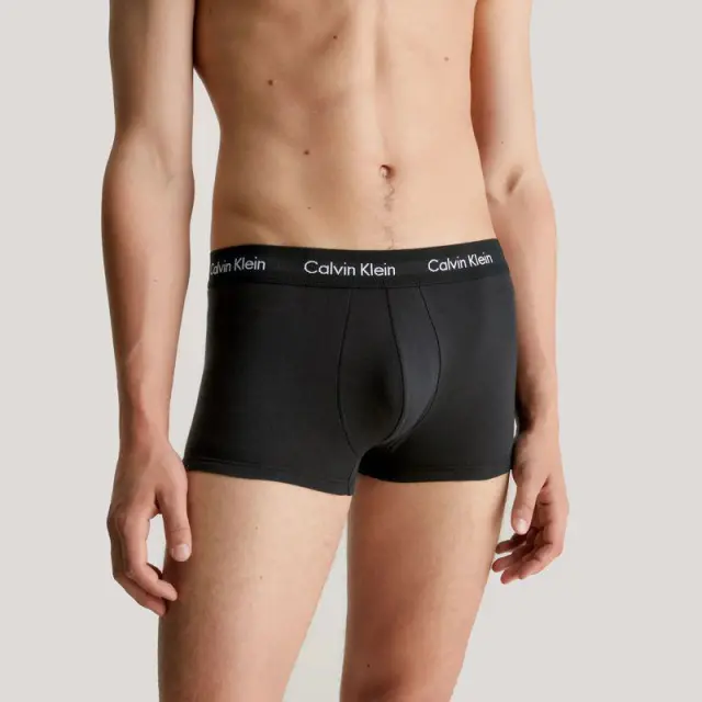 Calvin Klein - Ανδρικά Μποξεράκια Low Rise Trunk 3Pack 0000U2664G-H55 Μαύρο - S 2