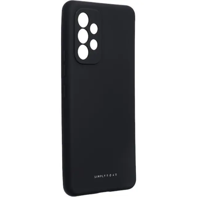 Θήκη Roar Space Back Cover Σιλικόνης Μαύρο (Galaxy A53)