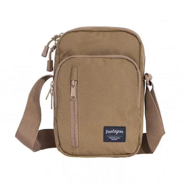 Pentagon Kleos Messenger Bag 2.5lt-Τσαντάκι Ώμου 2.5 Λίτρων - 03-Coyote-Καφέ