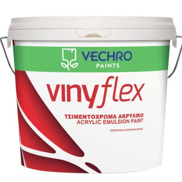 Vechro 121702000037 - VINYFLEX ΑΚΡΥΛΙΚΟ ΛΕΥΚΟ 15 L