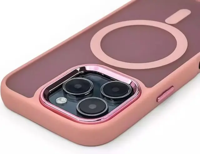 MagSafe Θήκη για iPhone 16 Pro Max -Ροζ 3