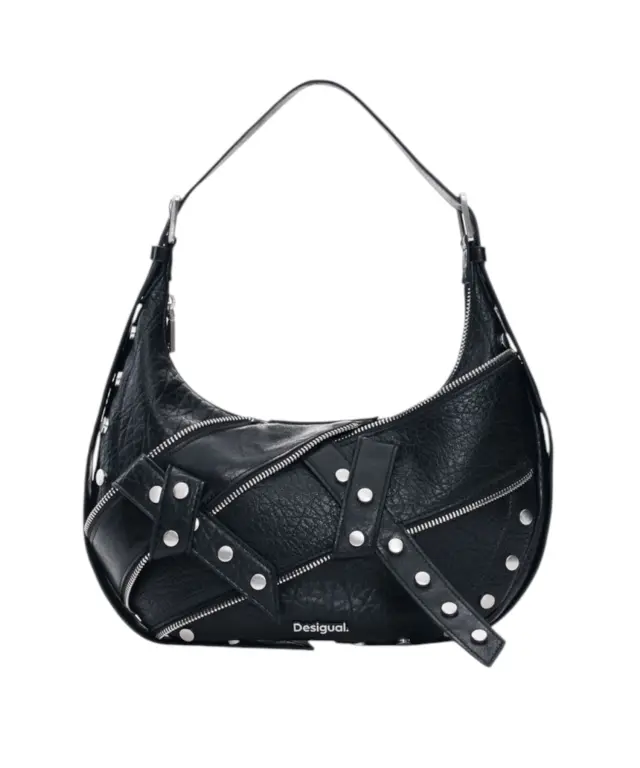 Desigual - Γυναικεία Τσάντα Χειρός Centella Calgary 2.0 26WAXP28-2000 Μαύρο