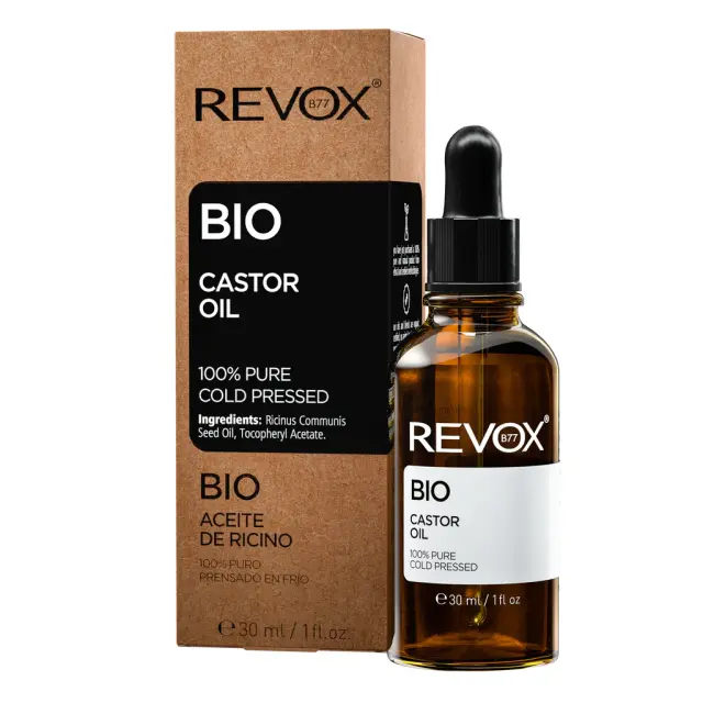 Revox B77 Bio Castor Oil 100% Pure Cold Pressed Βιολογικό καστορέλαιο 30ml