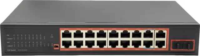Conexpro GNT-ES20GDH2-P, PoE switch, 18x LAN, 16x PoE, 2x 1/2.5G SFP