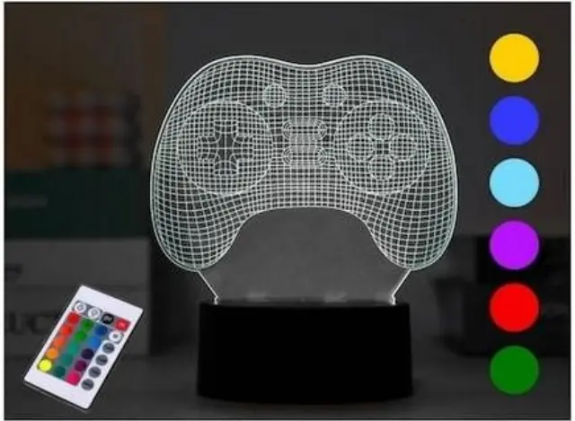 ΛΑΜΠΑ i-TOTAL XL2335 3D LED GAMEPAD 10x20cm