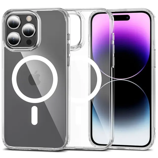 Tech-Protect® Flexair Hybrid MagSafe Back Cover Θήκη για iPhone 15 Pro- Clear